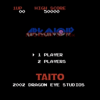 Arkanoid - Dimension of Doh Title Screen